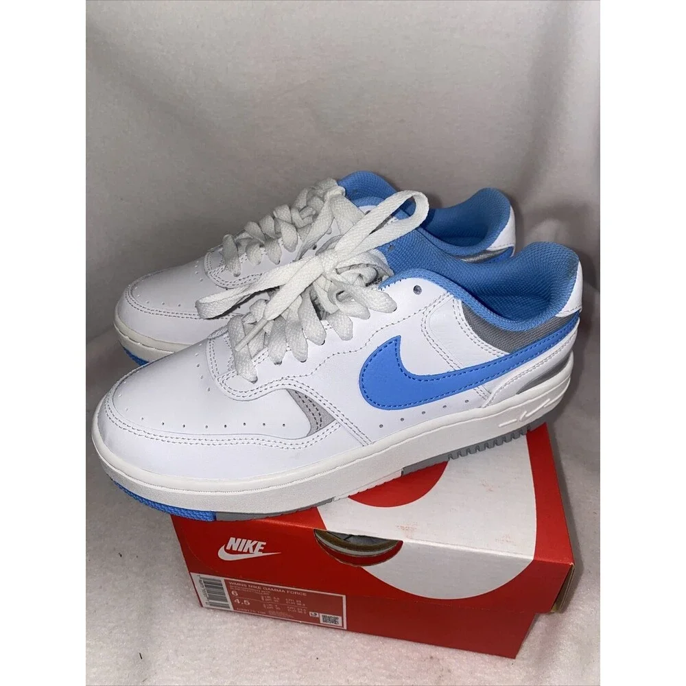 new Nike Gamma Force shoes Blue US 6 Athleisure Gym DX9176-108 authentic women